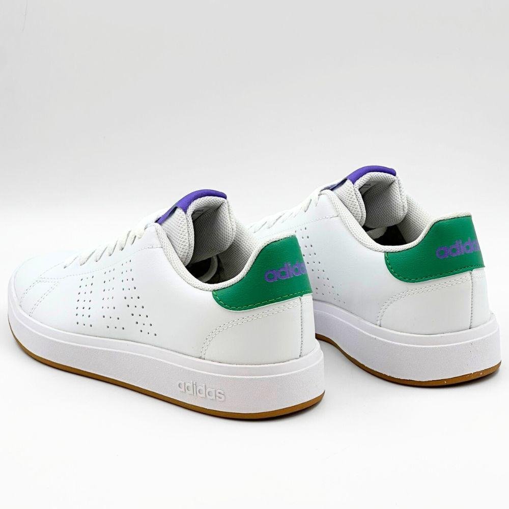 Tênis Adidas Casual Advantage Base 2.0 Feminino Branco 3