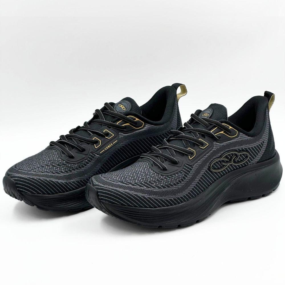 Tênis Olympikus Conex Esportivo com Cadarço Masculino Preto 2