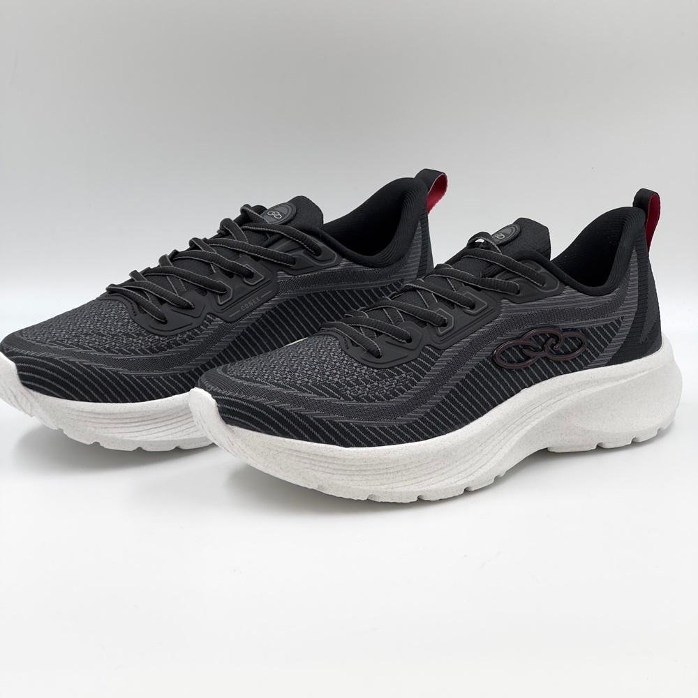 Tênis Olympikus Conex Esportivo com Cadarço Masculino Preto/Branco 2