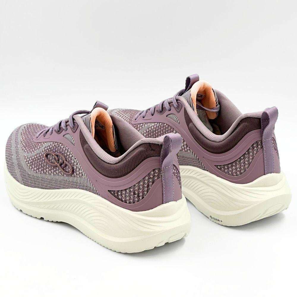 Tênis Olympikus Esportivo Vibe com Cadarço Feminino Lavanda 3