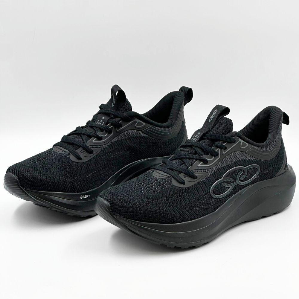 Tênis Olympikus Esportivo com Cadarço Masculino Preto 2