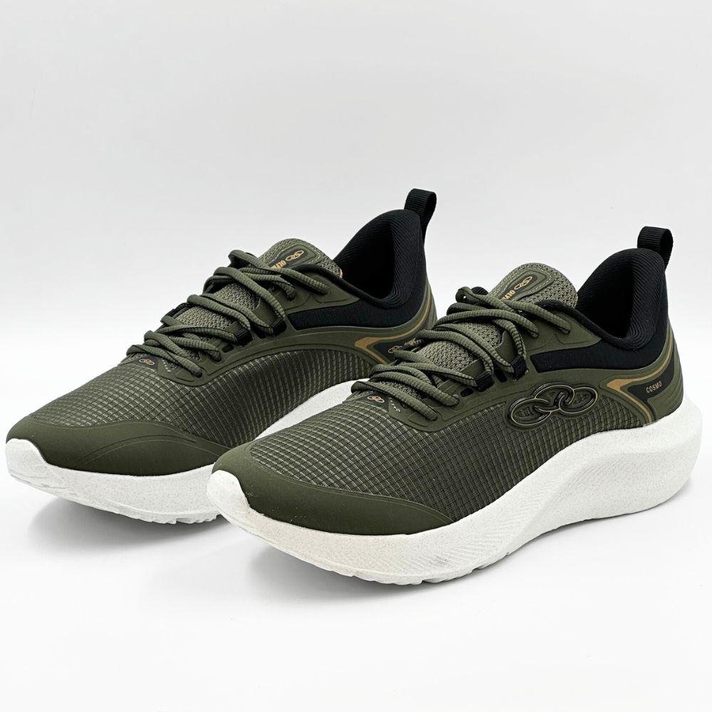Tênis Olympikus Esportivo Cosmo com Cadarço Masculino Verde 2