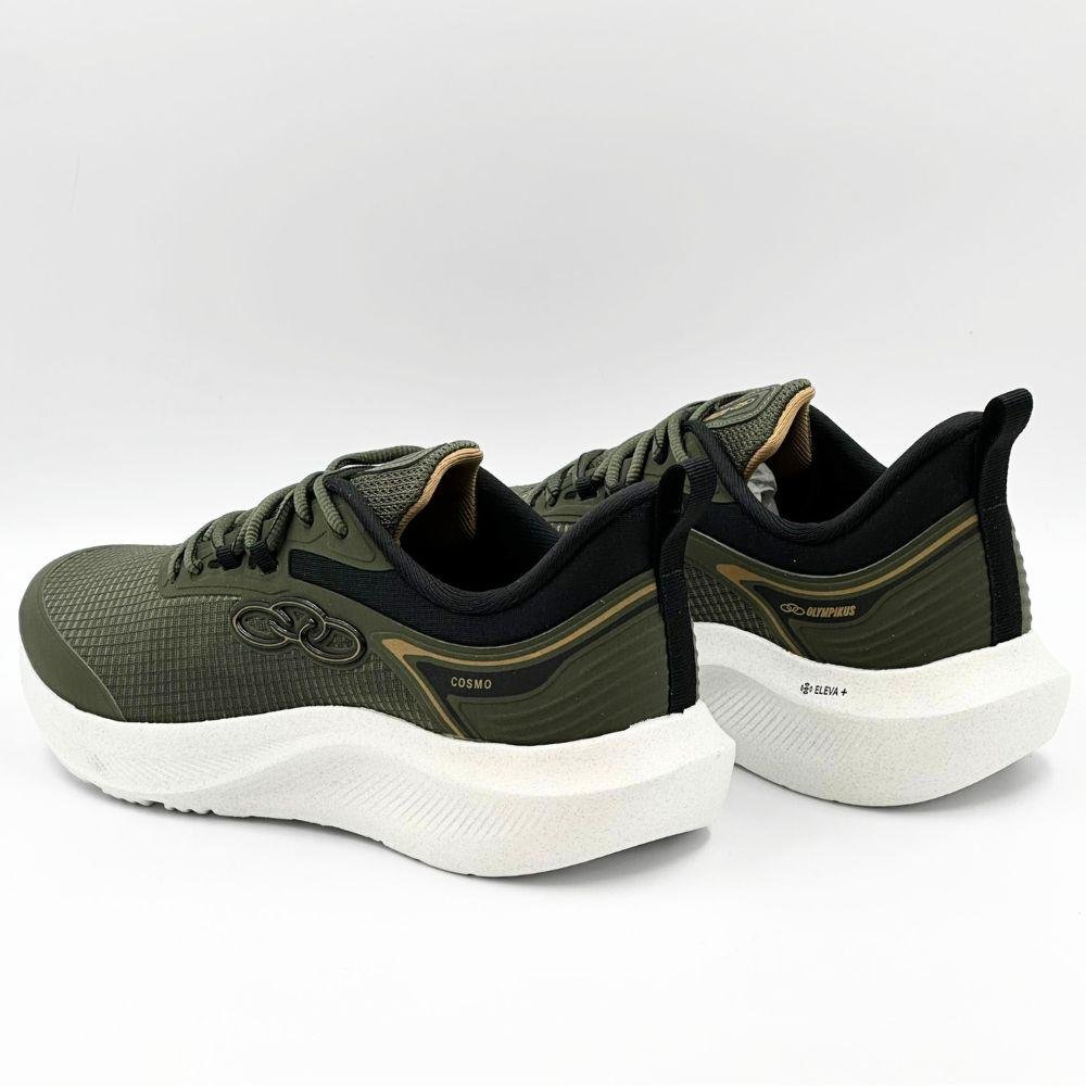 Tênis Olympikus Esportivo Cosmo com Cadarço Masculino Verde 3