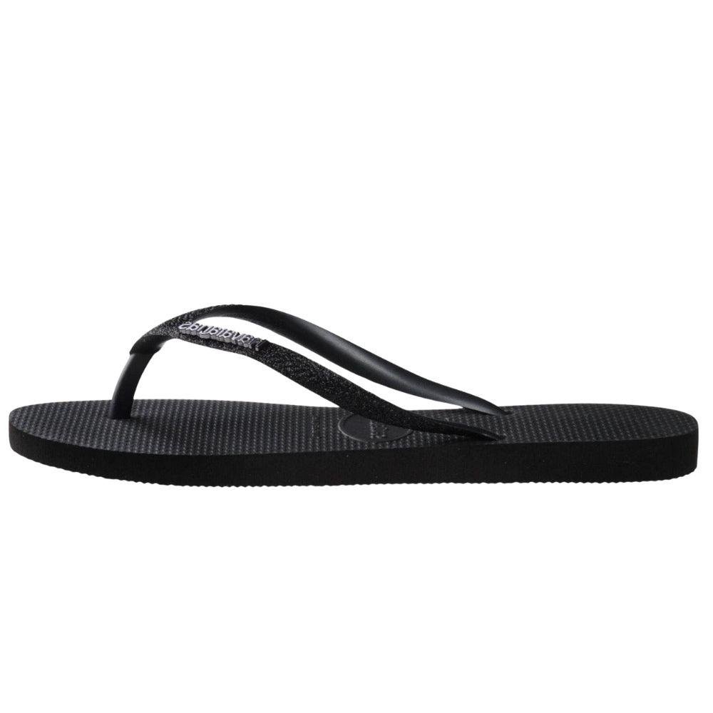 Chinelo Havaianas Slim Glitter Feminino Preto 3