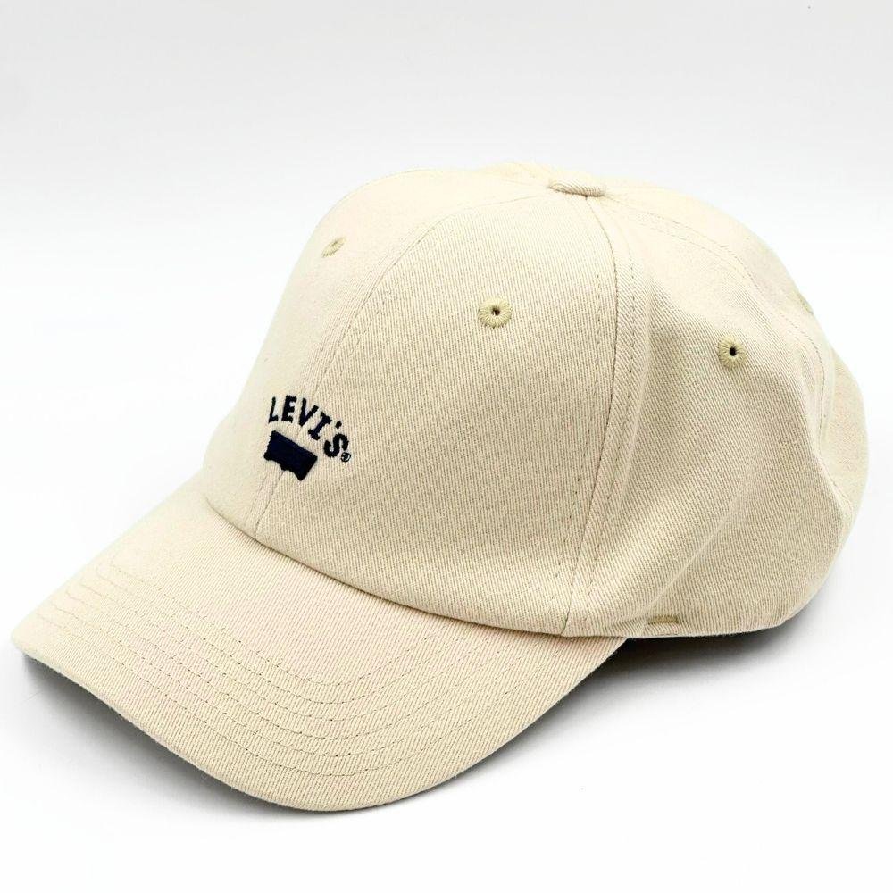 Boné Levis Aba Curva Com Regulagem Masculino Bege 2