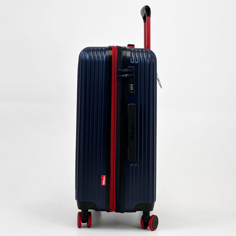 Mala De Viagem Wilson Rígida Média Unissex Azul Marinho 2