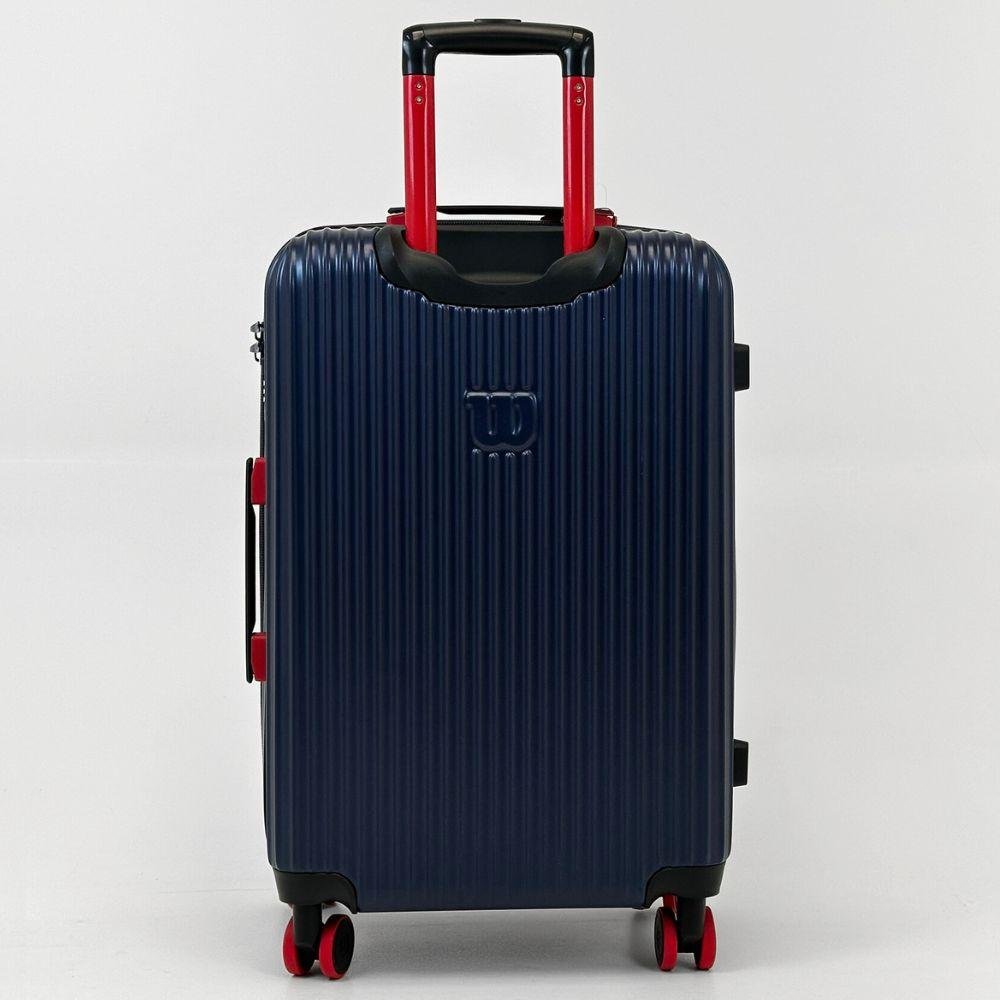 Mala De Viagem Wilson Rígida Média Unissex Azul Marinho 3