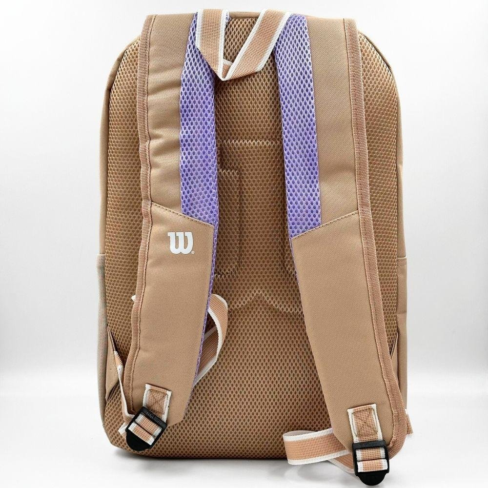 Mochila Wilson Casual Unissex Bege 3