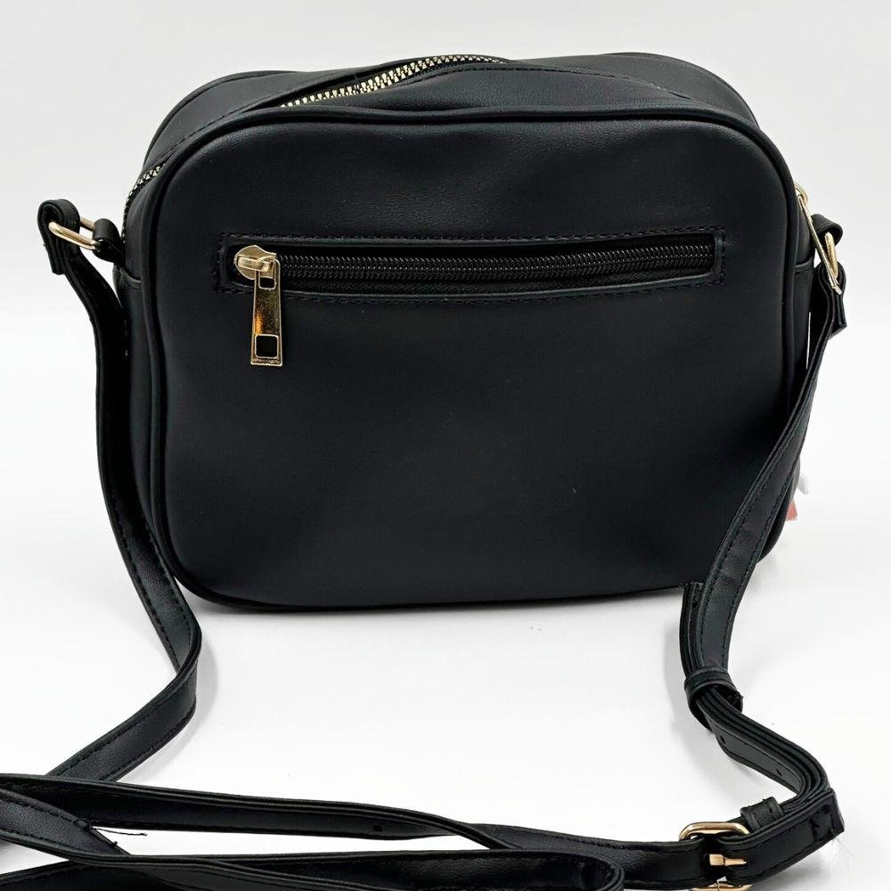 Bolsa Alice Palucci Tira Colo Feminina Preto/Caramelo 3