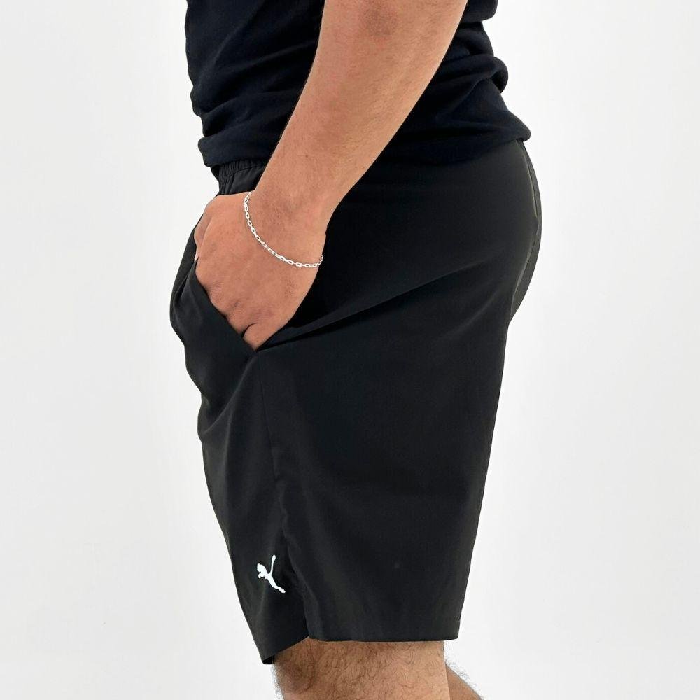 Bermuda Puma Dry Tad Essentials Masculina Preto 2
