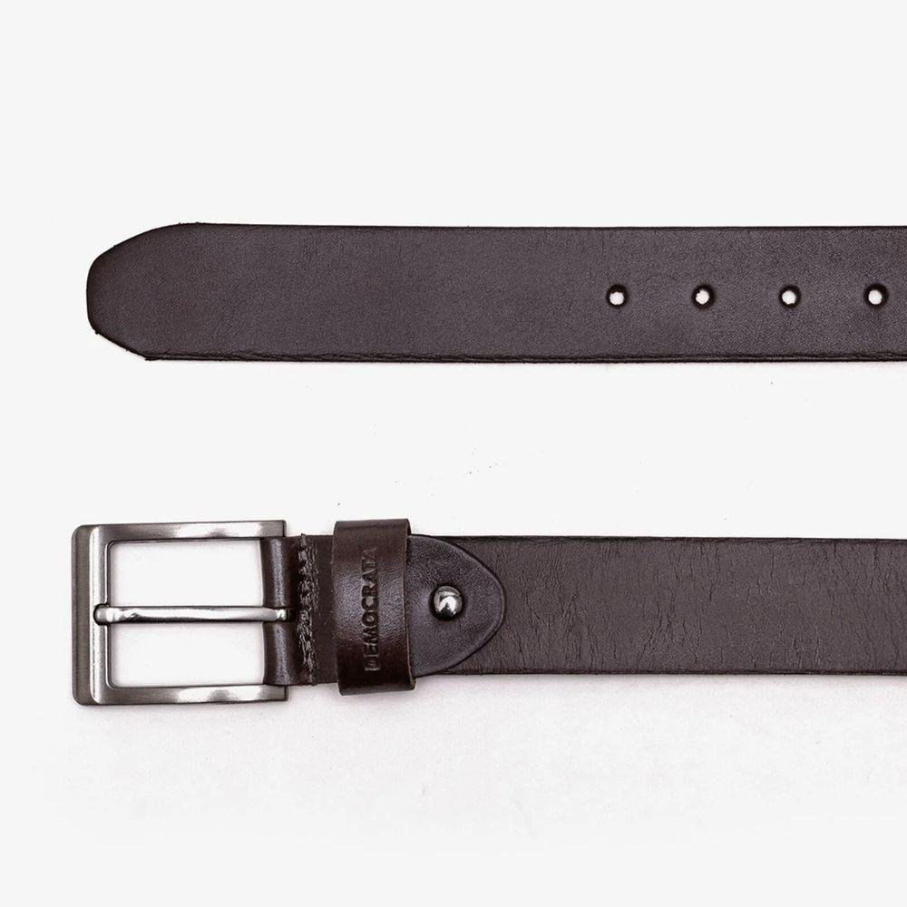 Cinto Democrata Tradicional Masculino Café 2