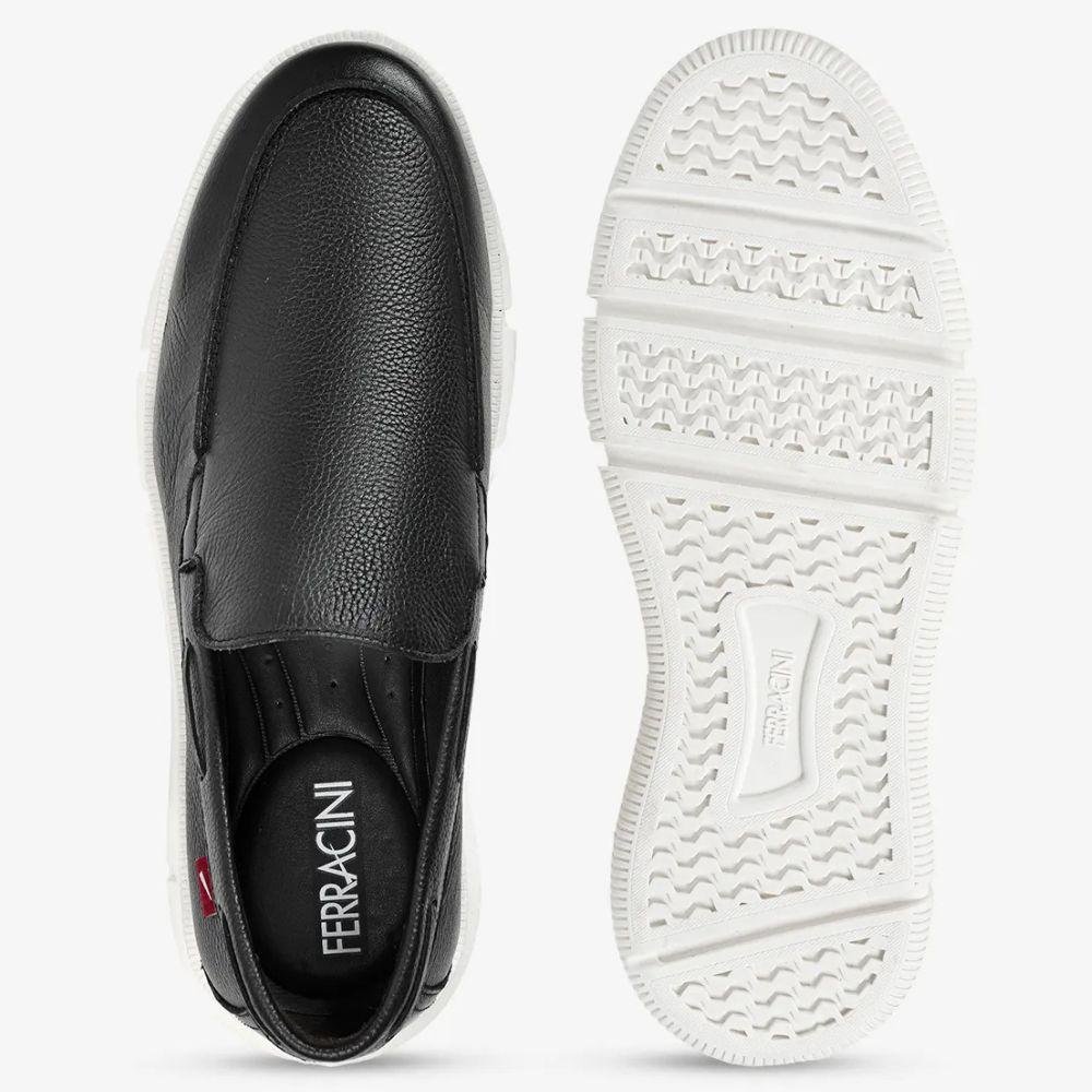 Sapato Ferracini Mocassim Easy Burn Masculino Preto 3