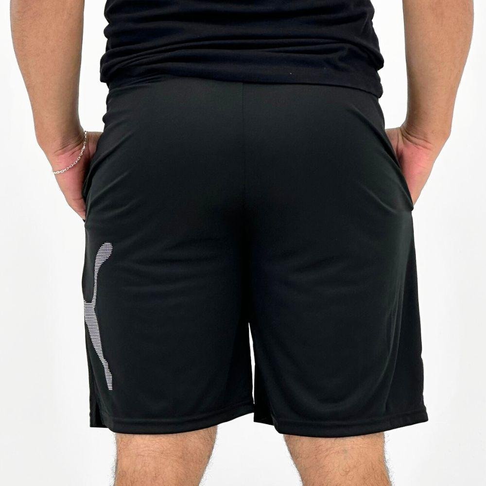 Bermuda Puma Dry Tad Big Logo Masculina Preto 3