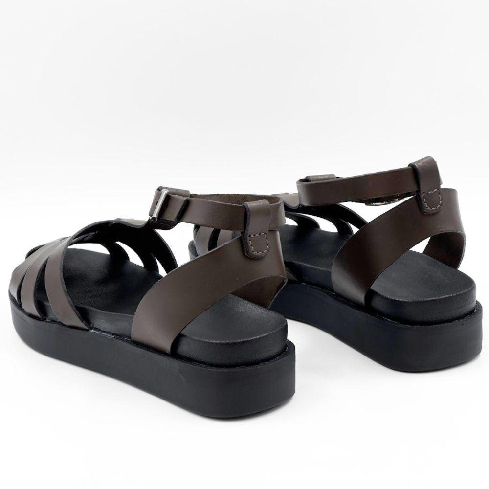 Sandália Bottero Casual Rasteira Feminina Café 3