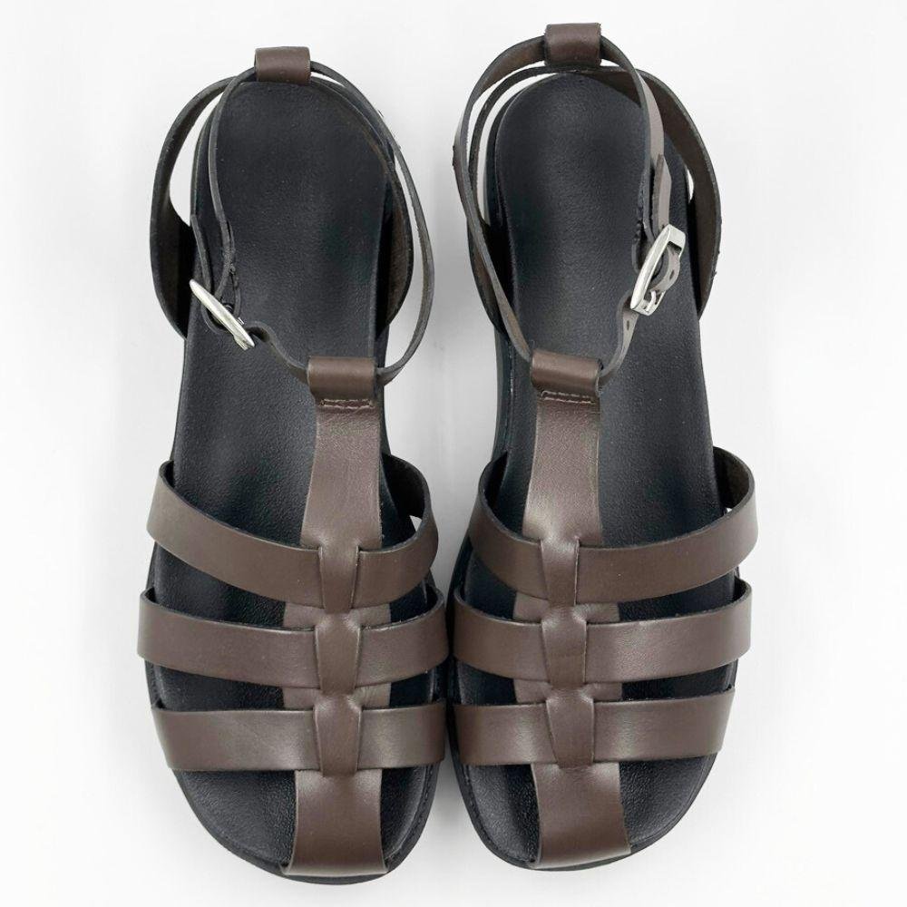 Sandália Bottero Casual Rasteira Feminina Café 4