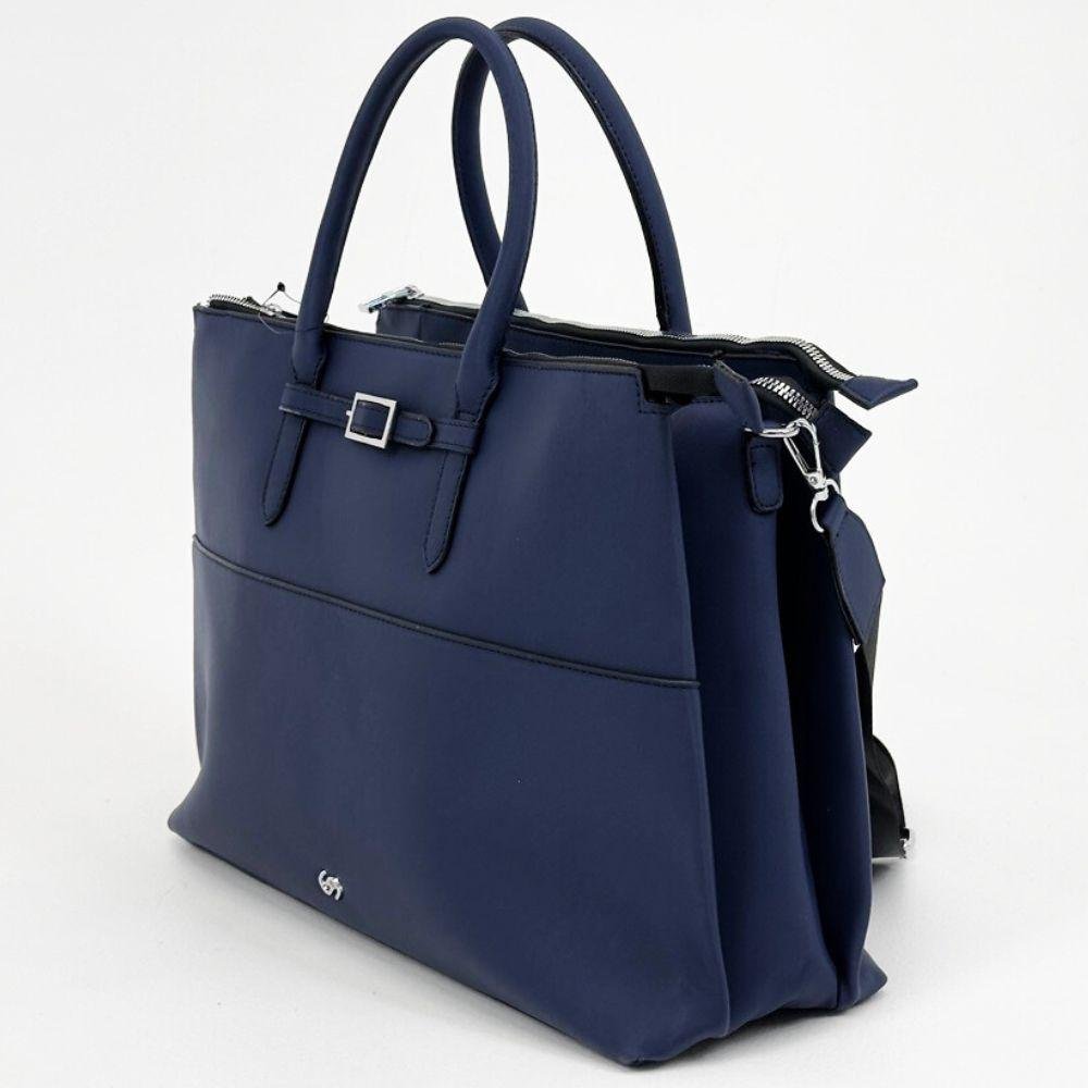 Bolsa Gash Sacola com Tira Feminina Azul Marinho 2