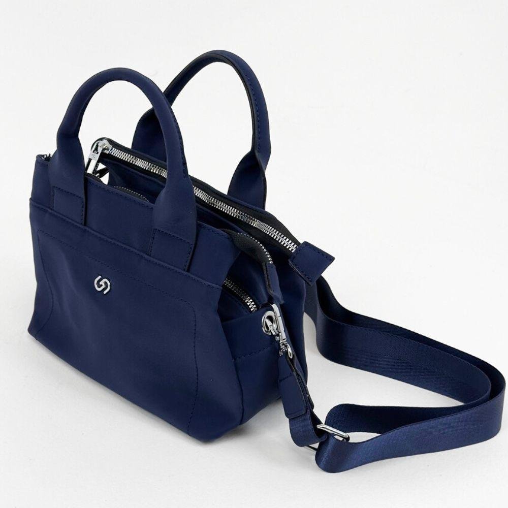 Bolsa Gash Pequena Tira Colo Feminina Azul Marinho 2