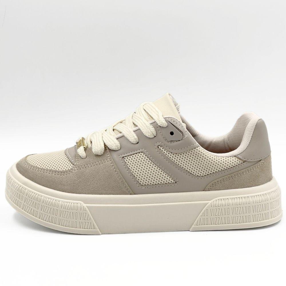 Tênis Vizzano Casual Flatform com Cadarço Feminino