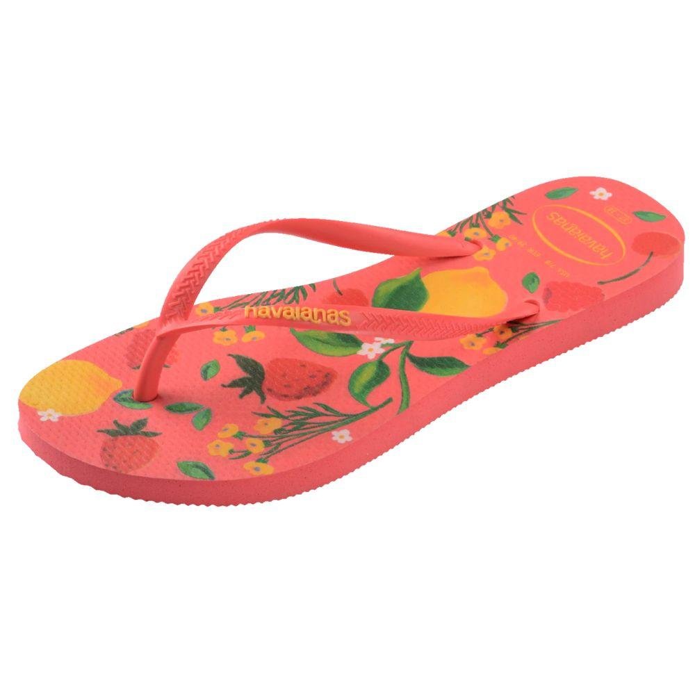 Chinelo Havaianas Slim Summer Bliss Feminino Salmão 2