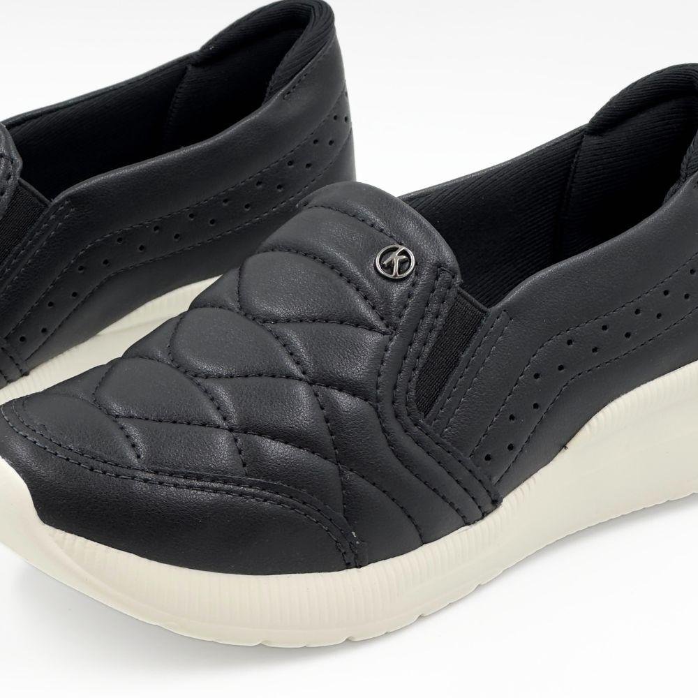 Tênis Kolosh Slip Casual Feminino Preto 3