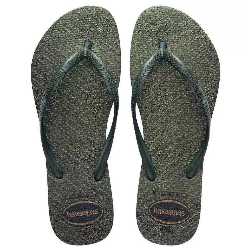 Chinelo Havaianas Slim Gloss Tira Fina Feminino