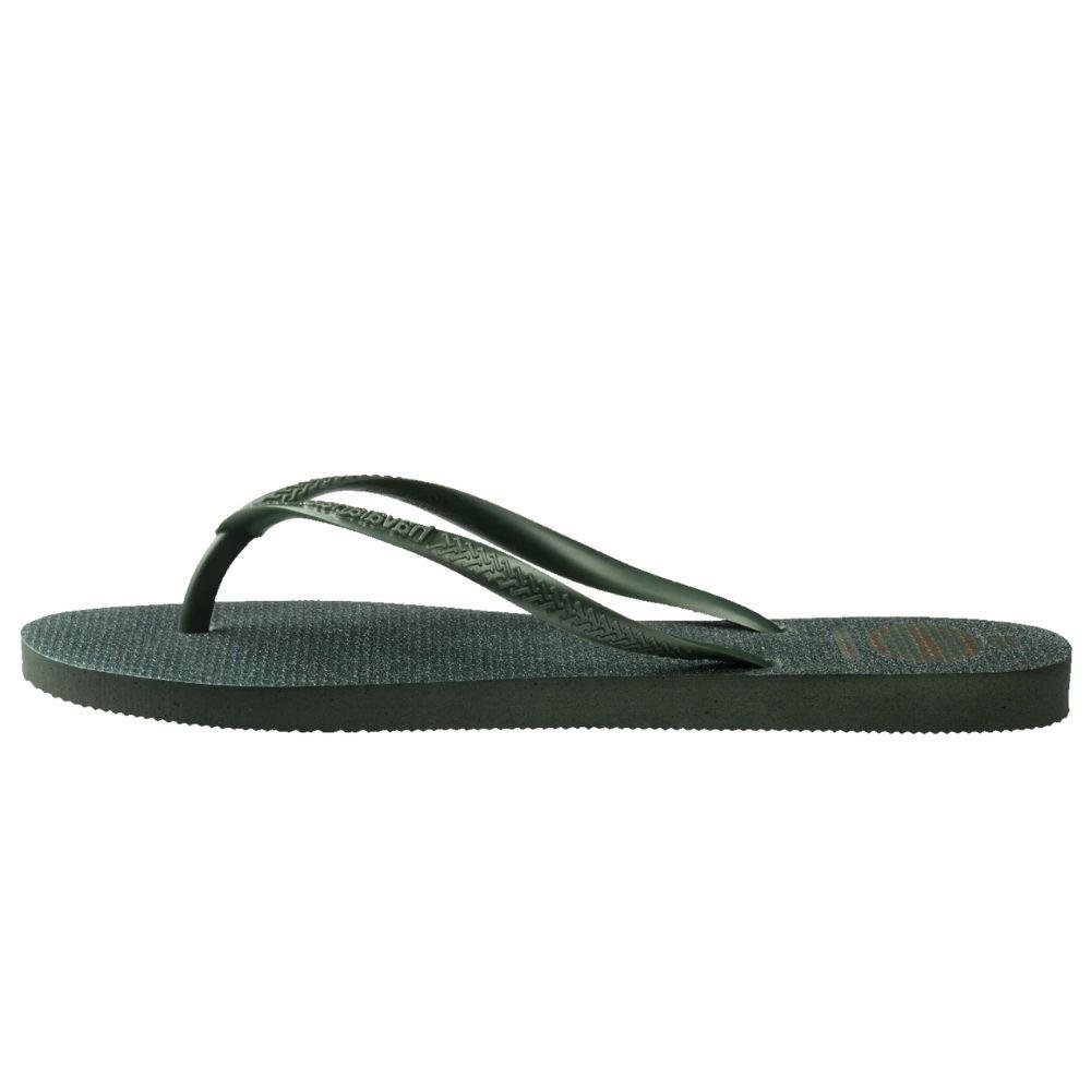Chinelo Havaianas Slim Gloss Tira Fina Feminino Verde 3