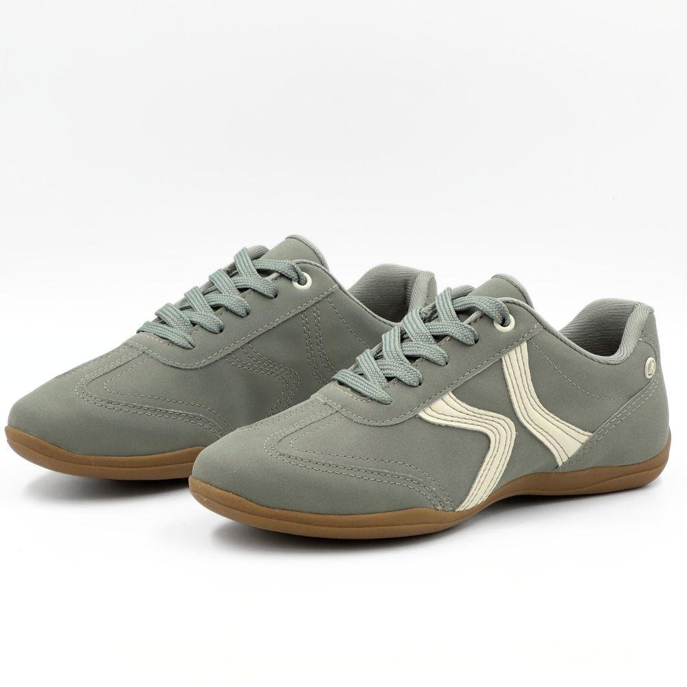 Tênis Kolosh Casual com Cadarço Feminino Verde 2