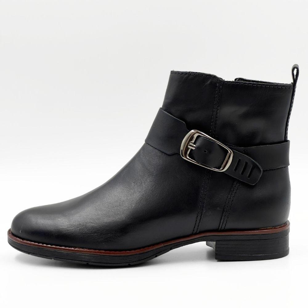 Bota Bottero Cano Curto Salto Baixo Feminina