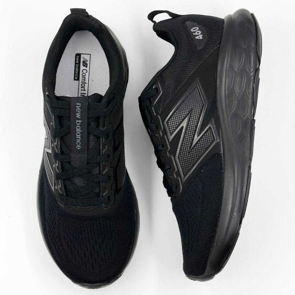 Tênis New Balance Esportivo com Cadarço Masculino All Black 4
