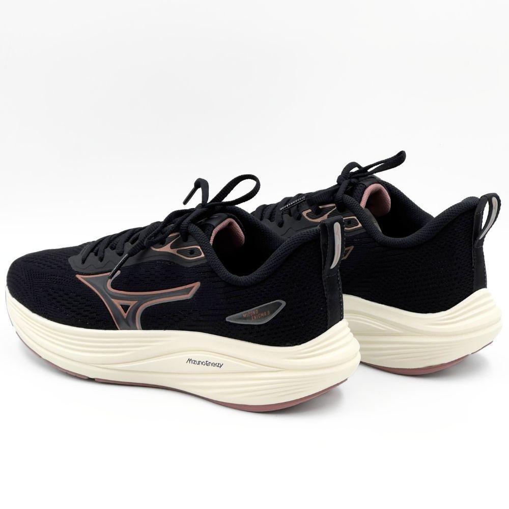Tênis Mizuno Esportivo Enigma 3 com Cadarço Feminino Preto 3