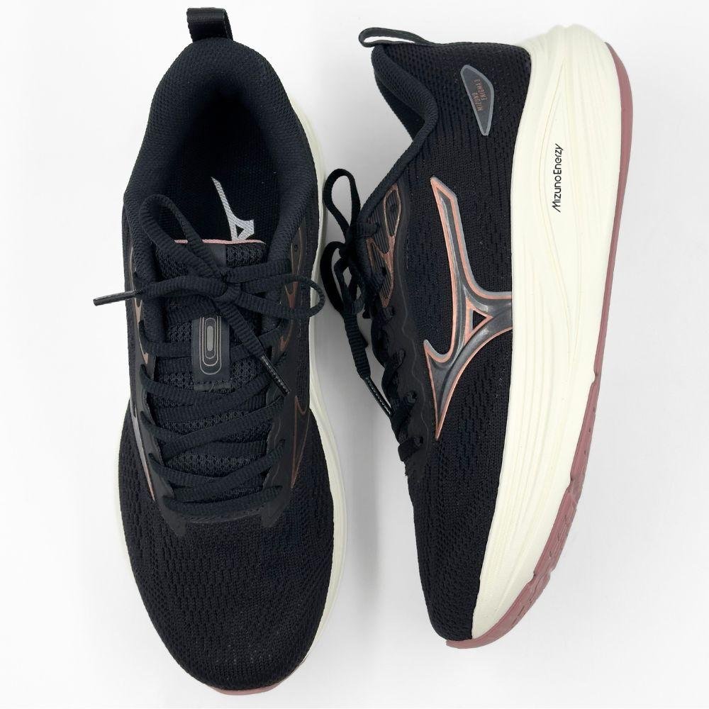 Tênis Mizuno Esportivo Enigma 3 com Cadarço Feminino Preto 4