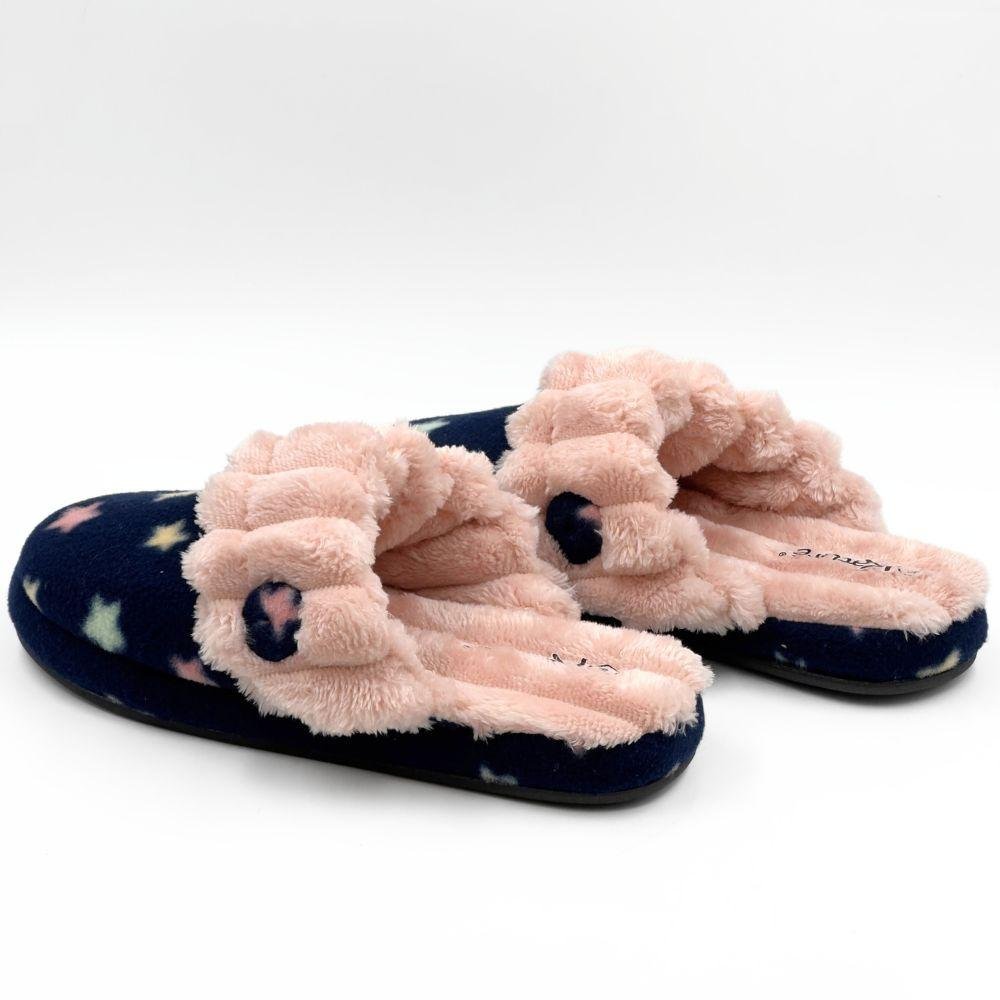 Pantufa Katurê Estampada em Soft Feminina Marinho 3