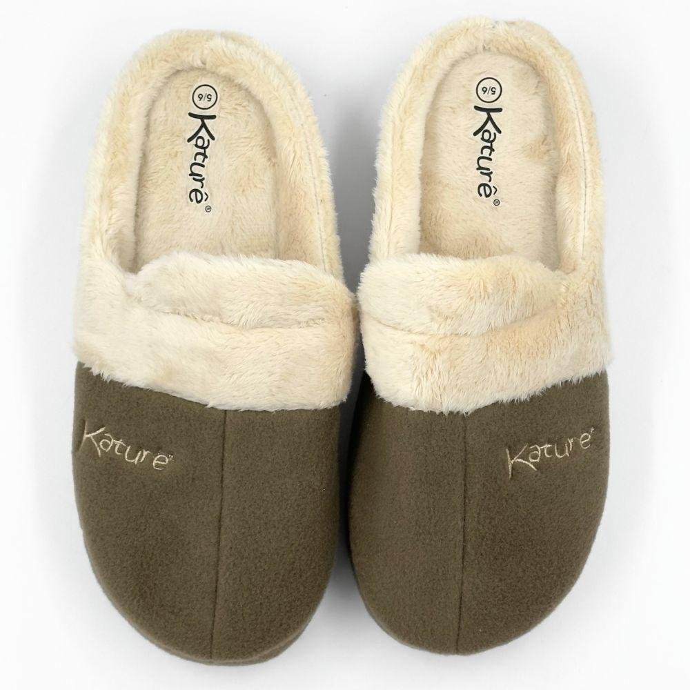 Pantufa Katurê em Soft Feminina Verde 4