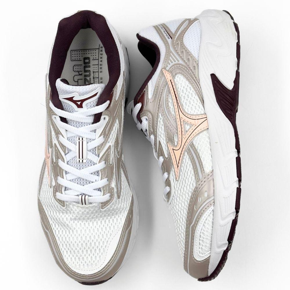 Tênis Mizuno Esportivo Csd Sport com Cadarço Feminino Branco 4