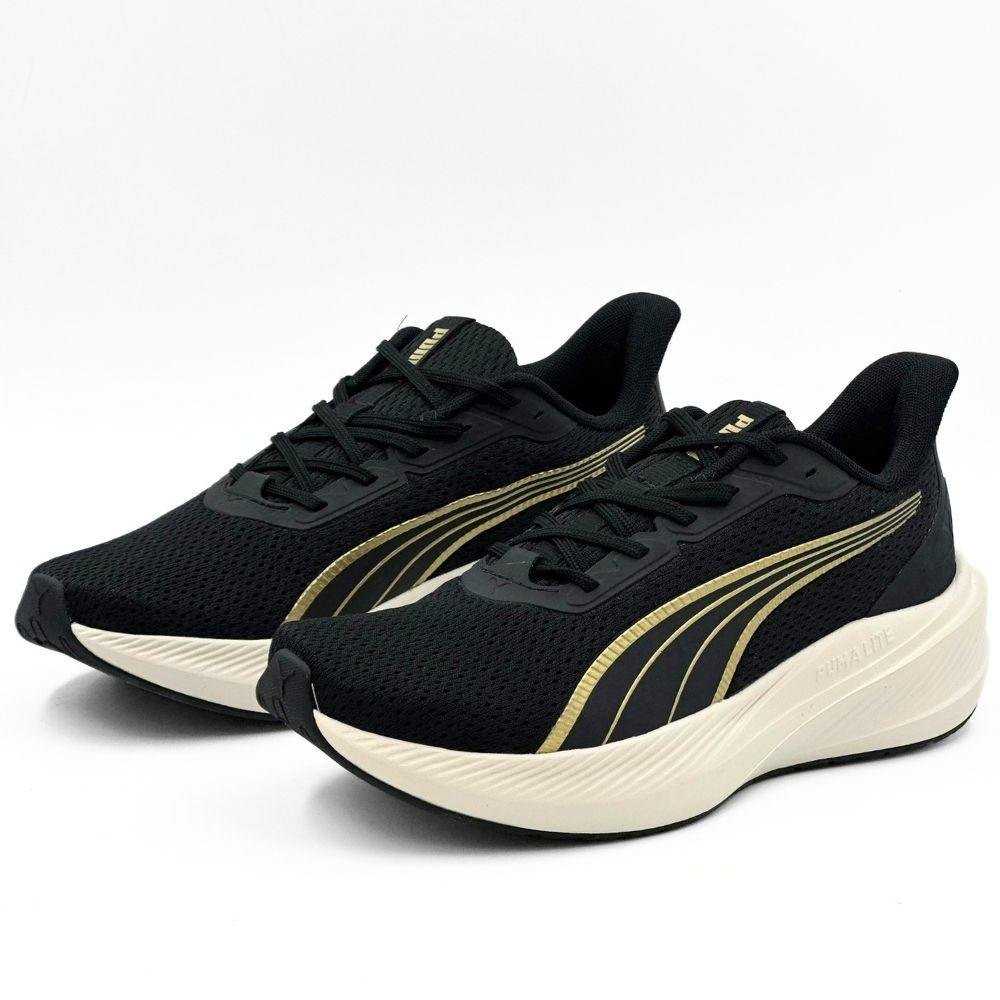 Tênis Puma Esportivo com Cadarço Feminino Preto 2