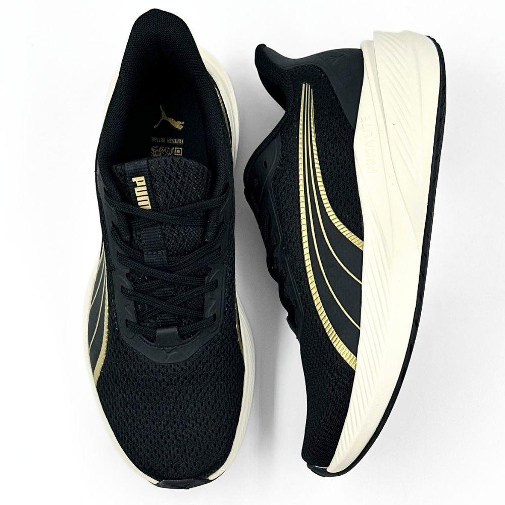 Tênis Puma Esportivo com Cadarço Feminino Preto 4