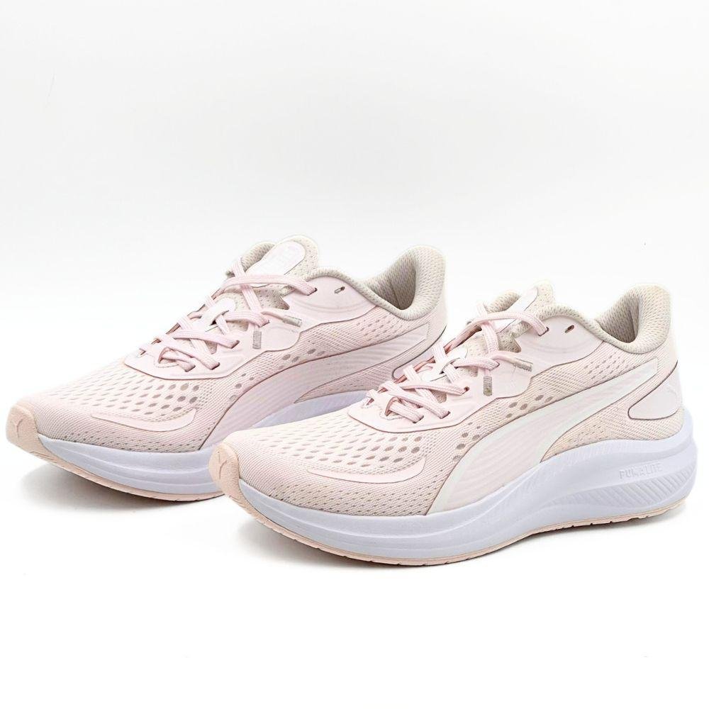Tênis Puma Esportivo com Cadarço Feminino Rosa 2