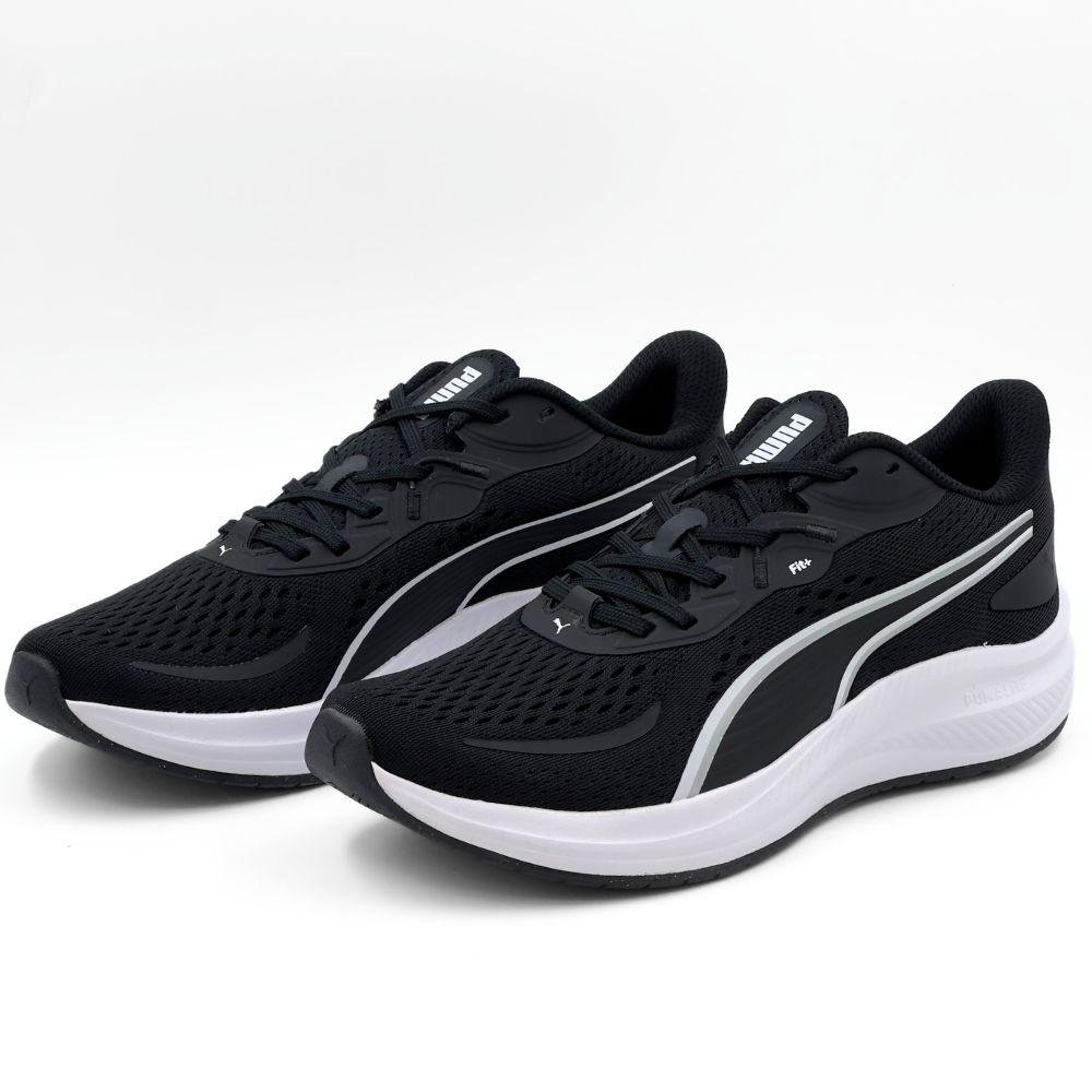 Tênis Puma Esportivo com Cadarço Masculino Preto 2