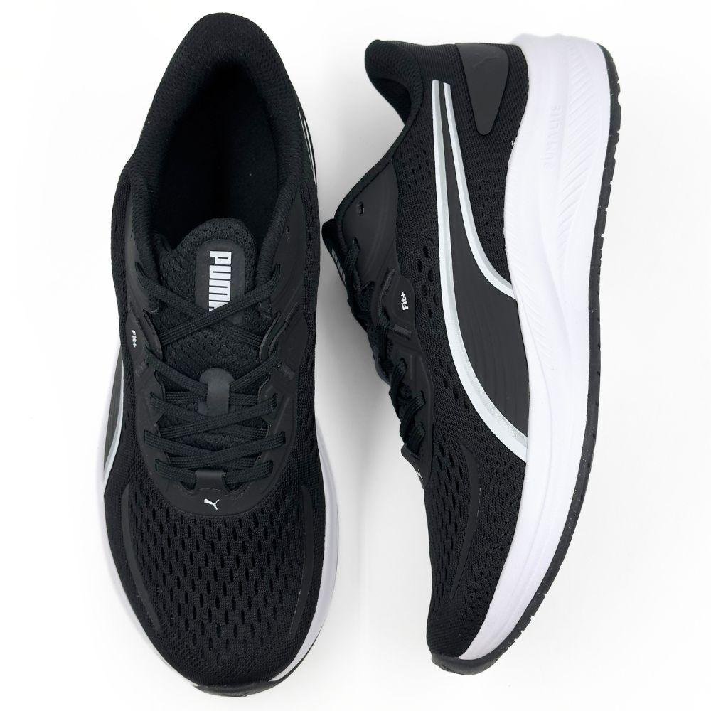 Tênis Puma Esportivo com Cadarço Masculino Preto 4