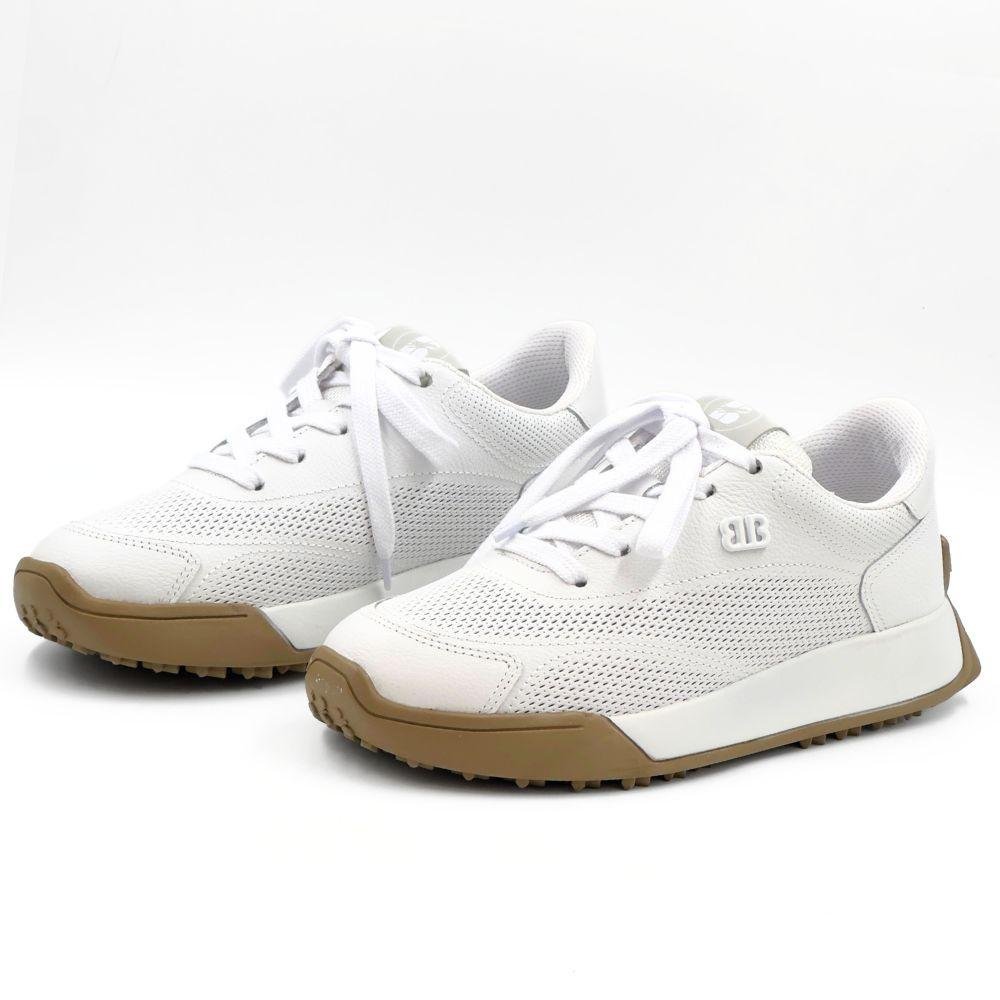 Tênis Bottero Flatform Casual com Cadarço Feminino Branco 2