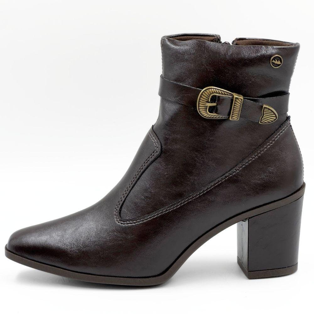 Bota Dakota Cano Curto Salto Bloco Feminina