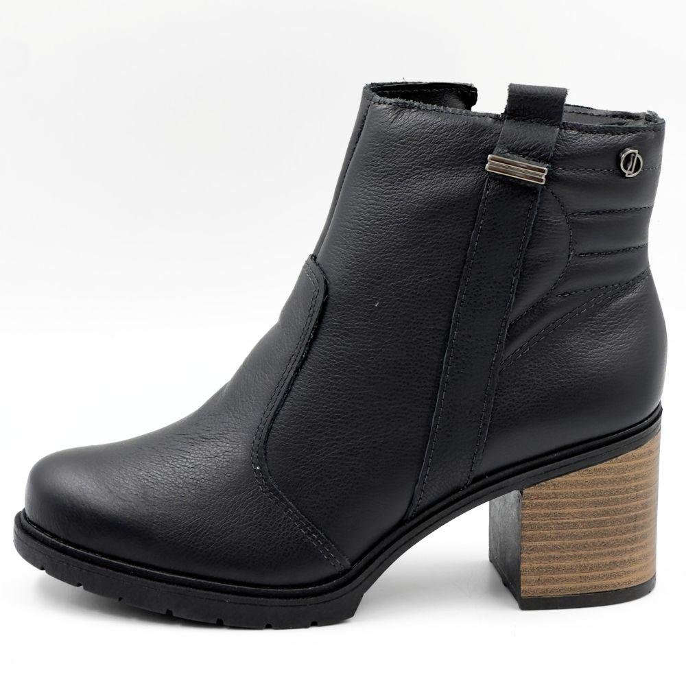 Bota Dakota Cano Curto Salto Médio Feminina