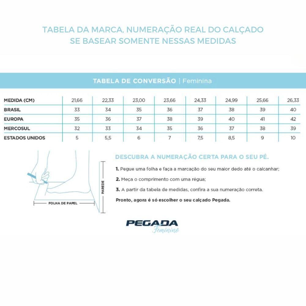 Bota Pegada Cano Curto Salto Médio Feminina Preto 5