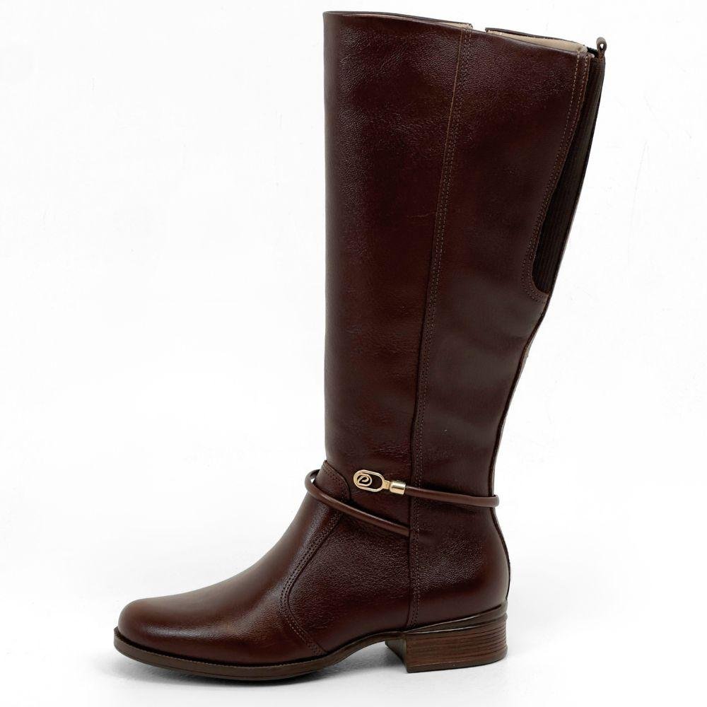Bota Pegada Montaria Cano Alto Salto Baixo Pegada