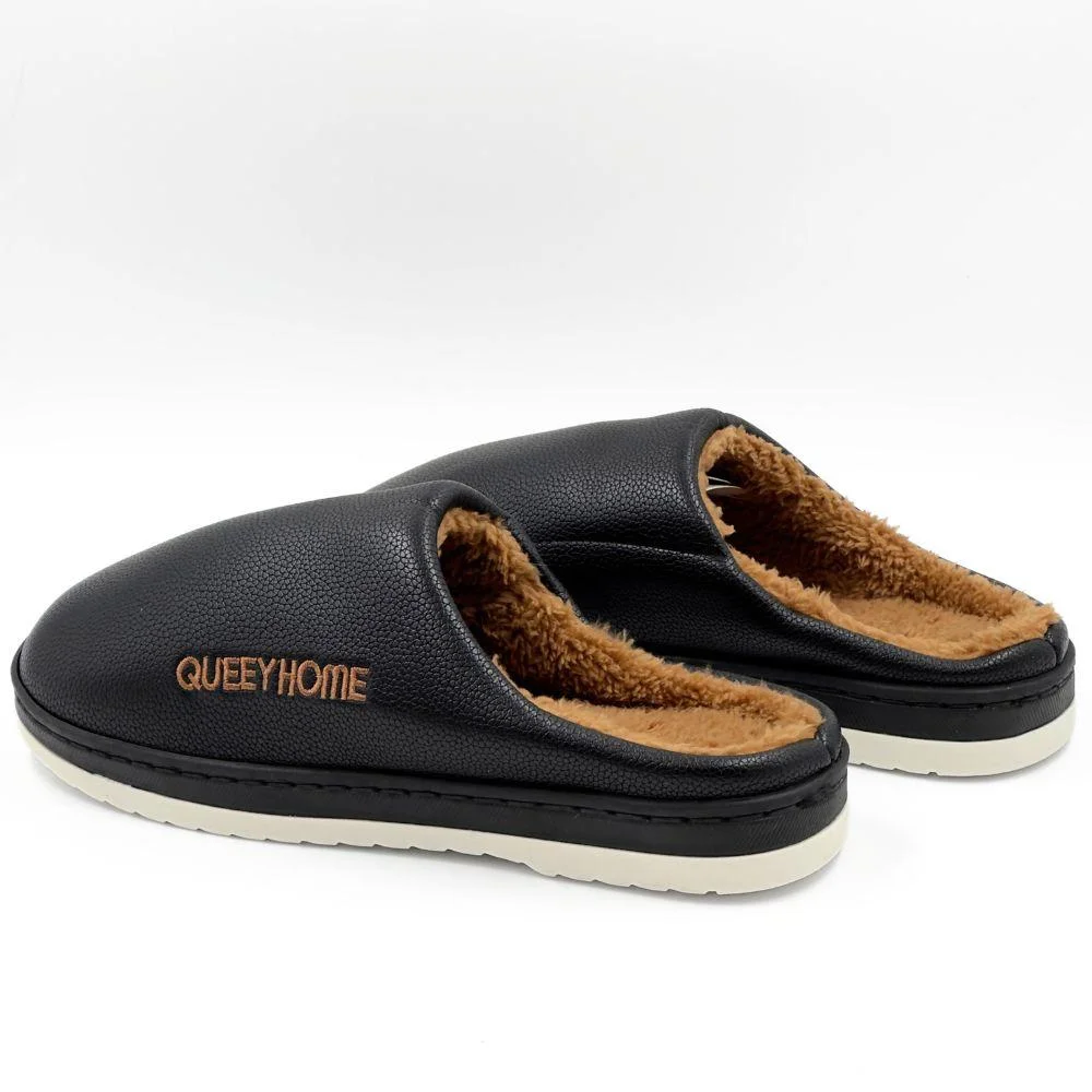 Pantufa Europa Gio em P.u Masculina Preto 3