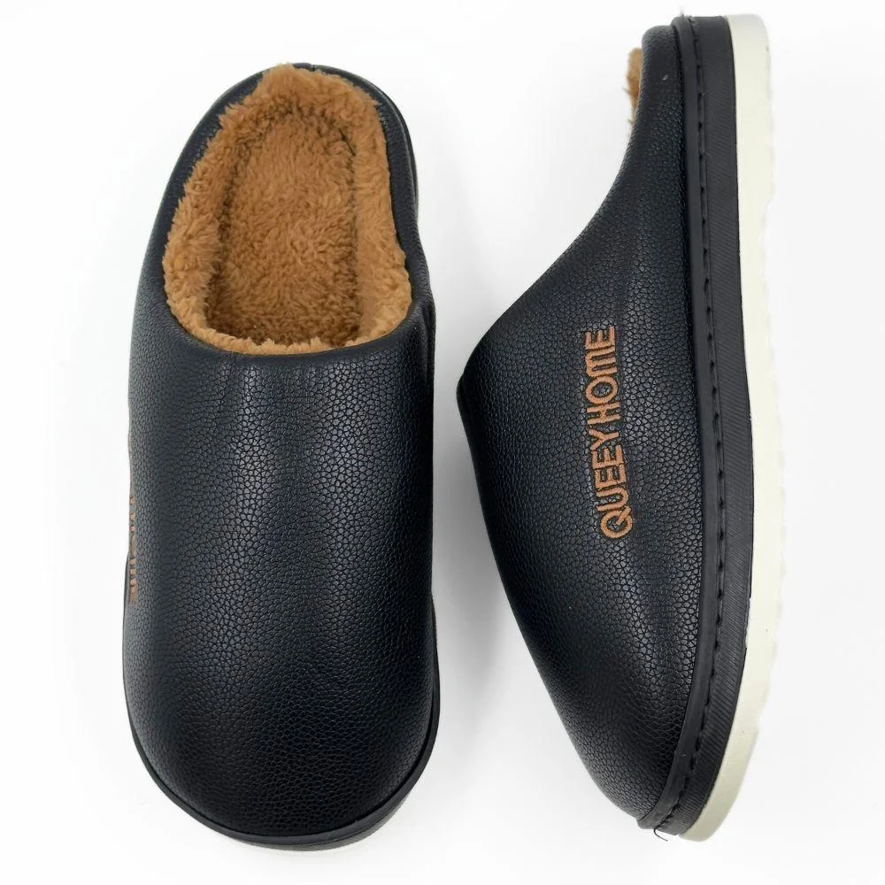 Pantufa Europa Gio em P.u Masculina Preto 4
