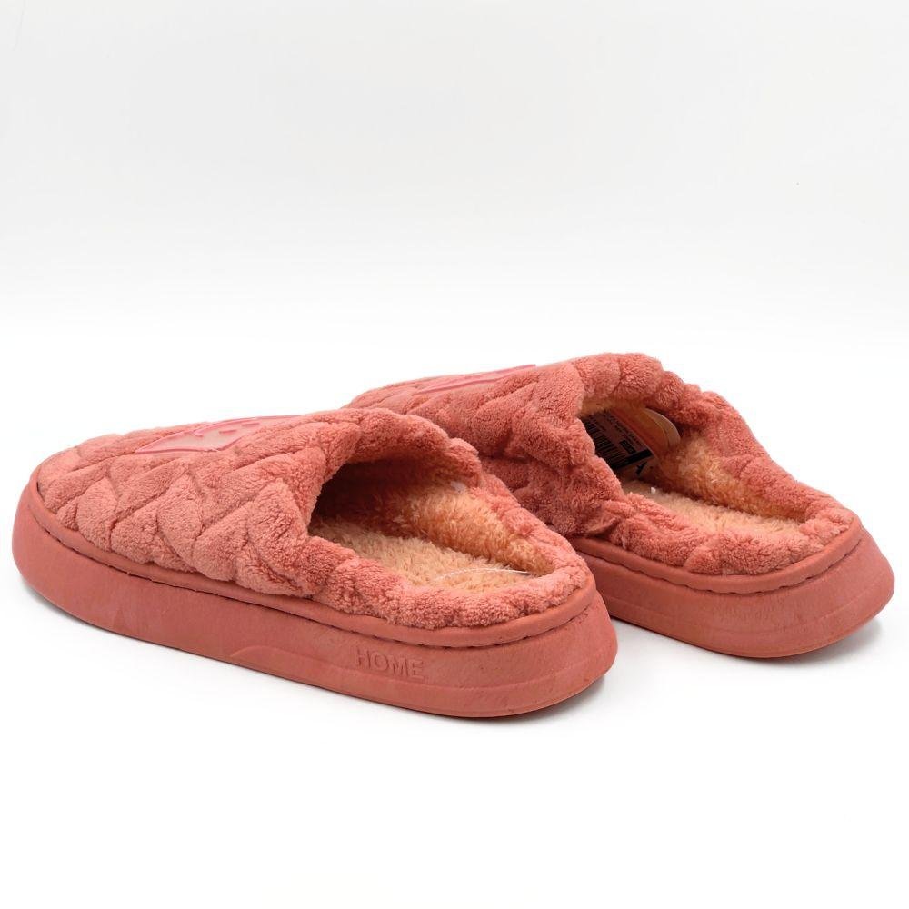 Pantufa Europa Nuvem Sabrina em Fleece Feminina Rosa 3