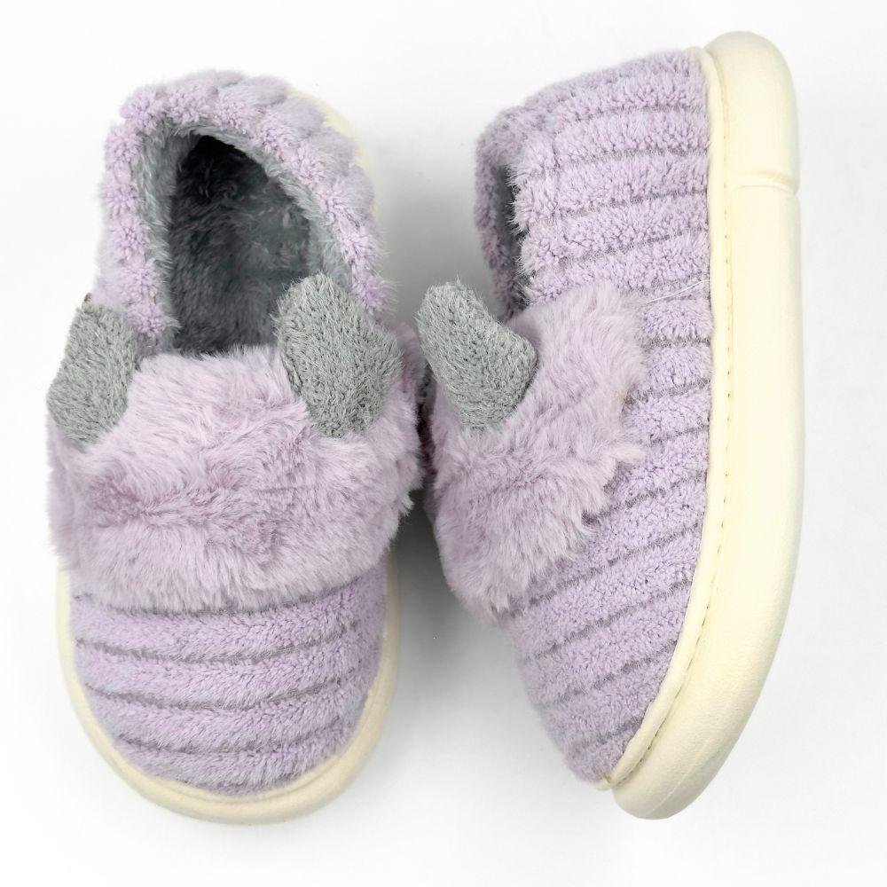 Pantufa Europa Zita Fechada Peluciada Feminina Lilás 4