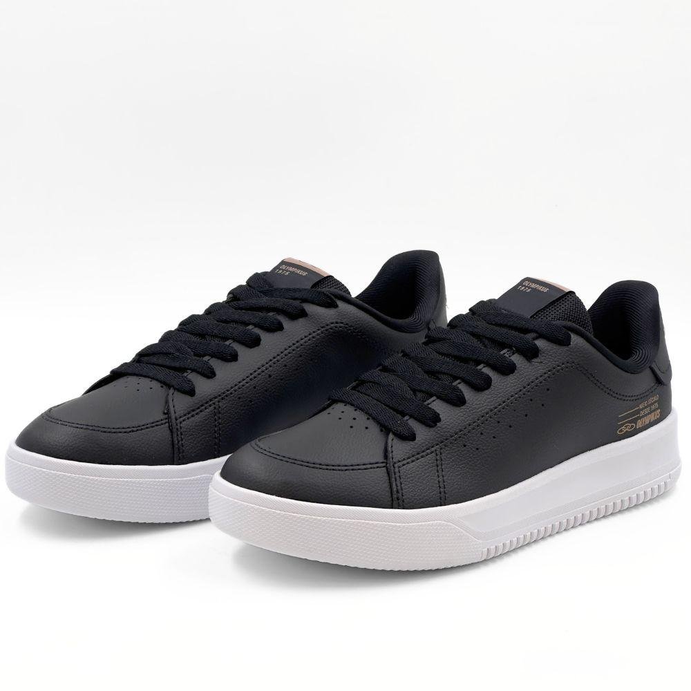 Tênis Olympikus Casual Eros 2 com Cadarço Masculino Preto 2