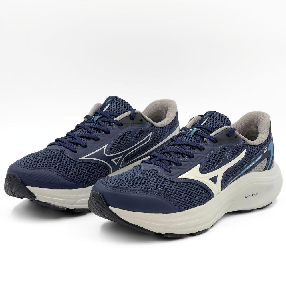 Tênis Mizuno Esportivo Hawk 6 com Cadarço Masculino Marinho 2